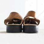 Hender Scheme レザー グルカサンダル 27~27.5cm ブラウン Vibramソール