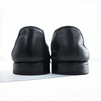 Salvatore Ferragamo Italian-made Tassel Fringe Leather Loafers Slip-on US9 Black UR20699