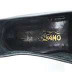 Salvatore Ferragamo Italian-made Tassel Fringe Leather Loafers Slip-on US9 Black UR20699