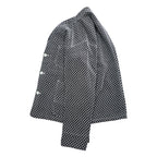 Sasquatchfabrix. 日本製 刺し子 ノーカラー ジャケット カバーオール L ネイビー ホワイト 16SS-JKL-006
