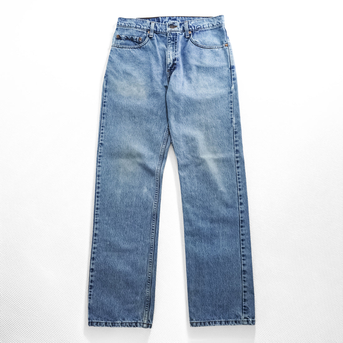 Levi Strauss 90s Vintage 505 REGULAR FIT STRAIGHT LEG Blue Denim Jeans M Made in Colombia 00505-4891