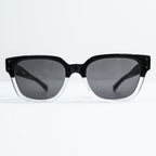 OLIVER GOLDSMITH 日本製 サングラス COMMANDANT ブラック クリア バイカラー Black Float 56_20 145