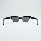 OLIVER GOLDSMITH 日本製 サングラス COMMANDANT ブラック クリア バイカラー Black Float 56_20 145