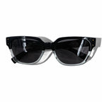 OLIVER GOLDSMITH 日本製 サングラス COMMANDANT ブラック クリア バイカラー Black Float 56_20 145