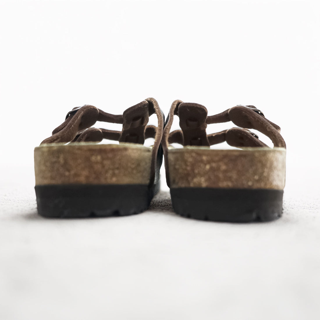 BIRKENSTOCK ドイツ製 SPARTA スパルタ トングサンダル 26.5cm ブラウン 総柄 EVAソール