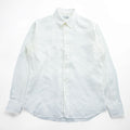 INDIVIDUALIZED SHIRTS リネン 長袖 ボタンダウンシャツ L ホワイト USA製 epaulet別注