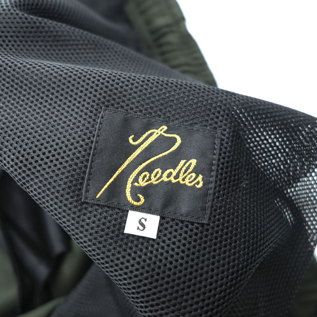 Needles ブーツカット フレア トラックパンツ W.U. Boot-Cut Pant ジャージ S カーキ LQ170 日本製