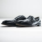 JOHNSTON&MURPHY レザー ドレスシューズ 革靴 28cm ストレートチップ 内羽根 オックスフォード HAND CRAFTED 9832 110 0802V