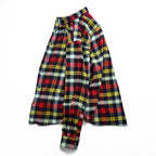 Woolrich フランネル 長袖 チェックシャツ XL イエロー レッド ネイビー 胸ポケット ボタンダウン 6280