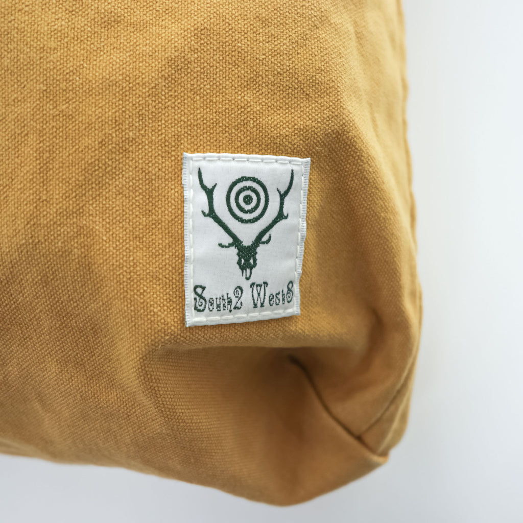South2 West8 Shoulder Bag, Brown Canvas, GROCERY BAG, 2-way