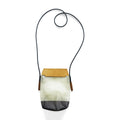 macromauro shoulder bag, black, brown, benromo