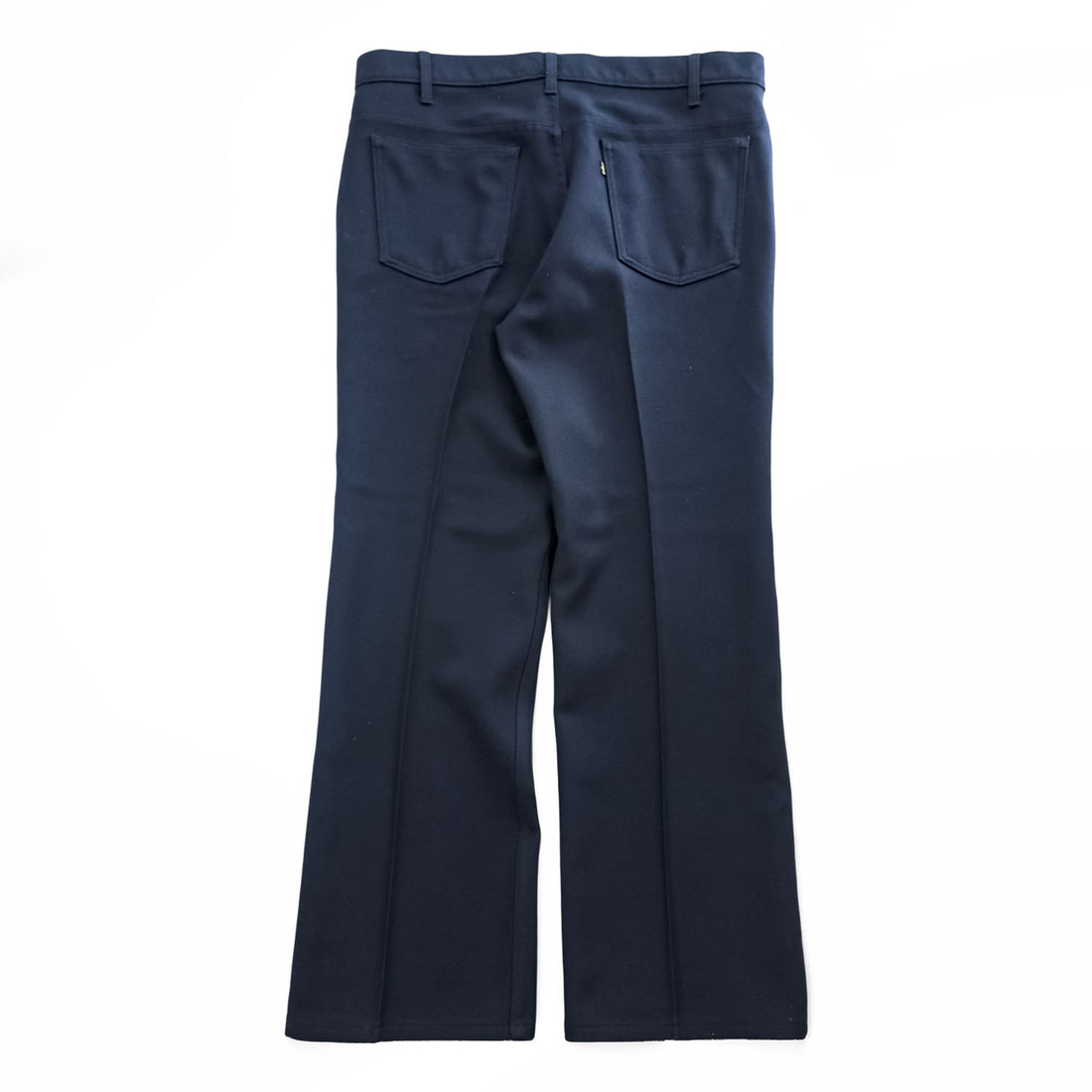 Levi's 90年代 USA製 ヴィンテージ スタプレ ブーツカット フレア スラックス パンツ XL ネイビー 黒タブ 10517-6117