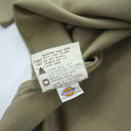 Dickies 長袖 ワークシャツ L ベージュ 胸ポケット ボックスシルエット WL574KH
