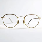YELLOWS PLUS Eyeglasses Gold Metal Frame KEMP C-7