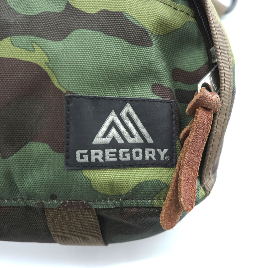 GREGORY Transfer Shoulder Bag Khaki, Brown Camouflage M
