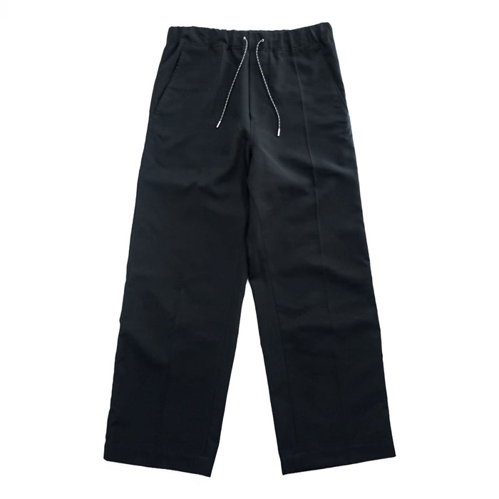 OAMC ワイドストレート イージーパンツ BASE PANT NEW DRAWCORD ブラック ドローコード ブルガリア製 23E28OAU48