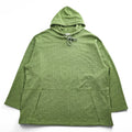 gourmet jeans 日本製 プルオーバー ロングパーカー FREE グリーン LONG PARKA ビッグシルエット GR-2206 カンガルーポケット