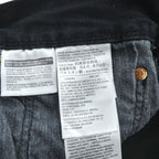Levi Strauss Big E 501 Denim Pants Jeans 32 x 32 Black Leather Patch Button Fly 00501-0165