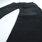 Levi Strauss Big E 501 Denim Pants Jeans 32 x 32 Black Leather Patch Button Fly 00501-0165