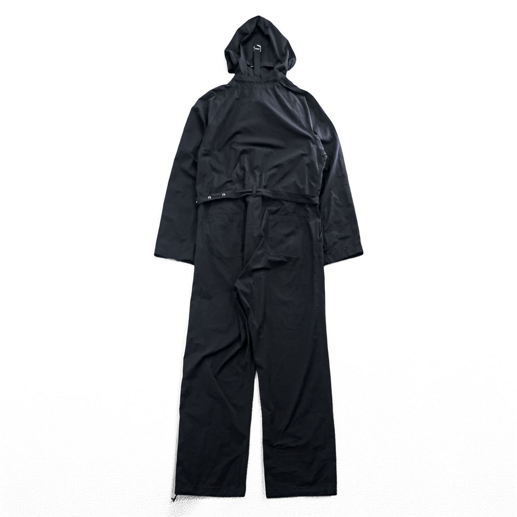 YOKE 日本製 ジャンプスーツ MILITARY JUMP SUIT オールインワン ツナギ L フード着脱 ベルト付 ドローコード YK23FW0532A0