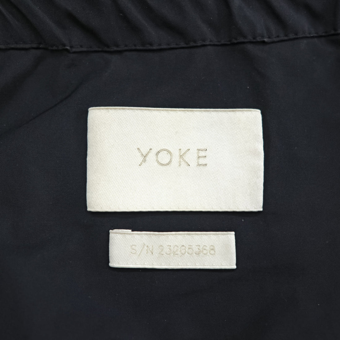 YOKE 日本製 ジャンプスーツ MILITARY JUMP SUIT オールインワン ツナギ L フード着脱 ベルト付 ドローコード YK23FW0532A0