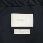 YOKE 日本製 ジャンプスーツ MILITARY JUMP SUIT オールインワン ツナギ L フード着脱 ベルト付 ドローコード YK23FW0532A0