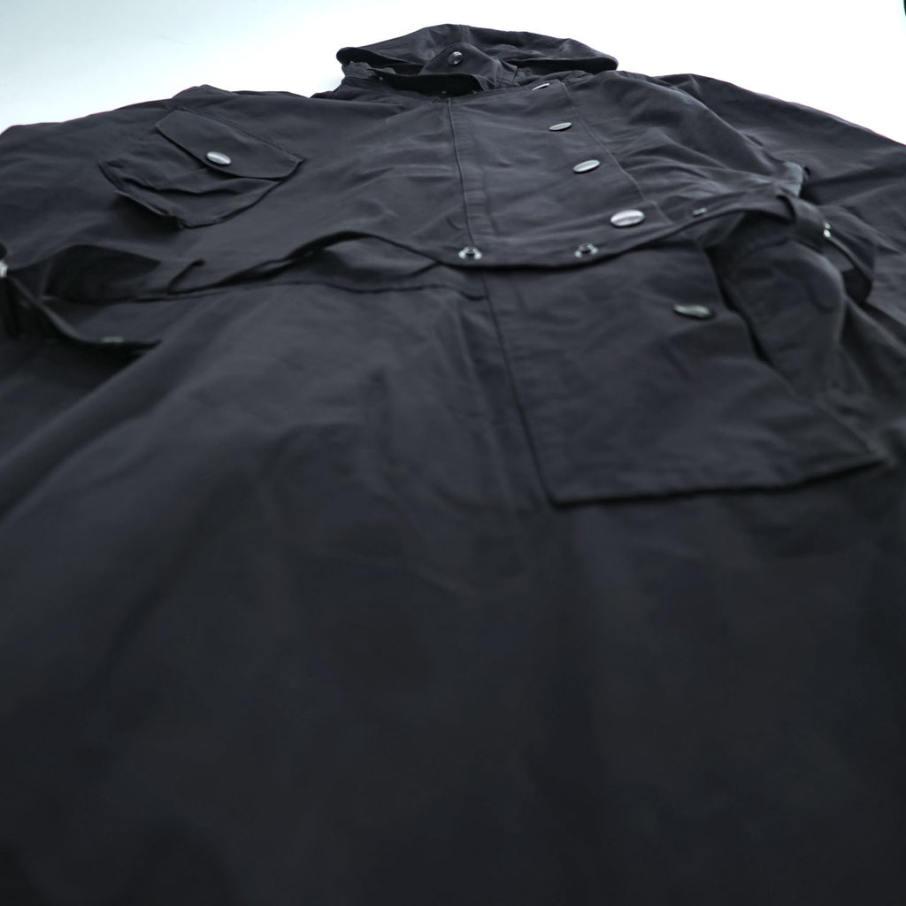 YOKE 日本製 ジャンプスーツ MILITARY JUMP SUIT オールインワン ツナギ L フード着脱 ベルト付 ドローコード YK23FW0532A0