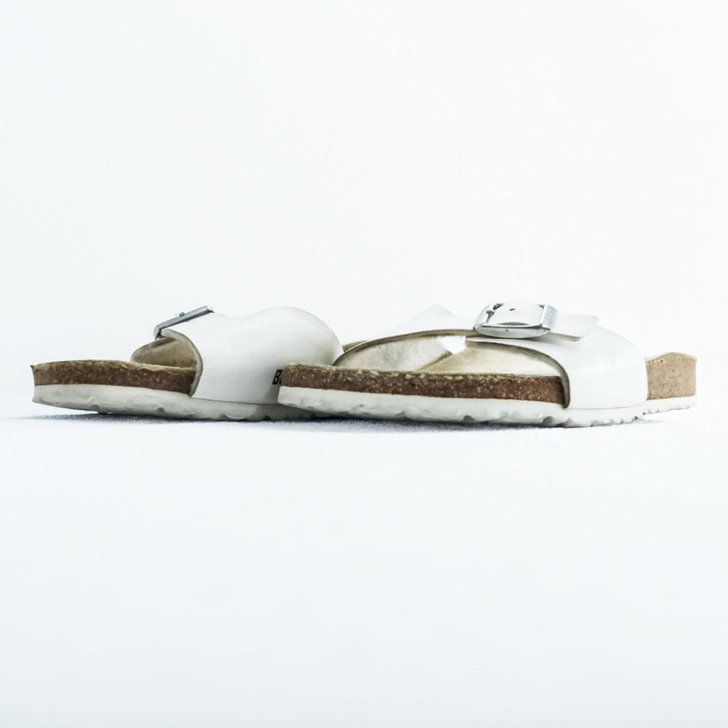 BIRKENSTOCK ドイツ製 Madrid マドリッド スライド サンダル 26.5cm ホワイト EVAソール
