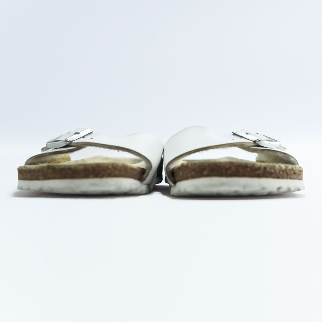 BIRKENSTOCK ドイツ製 Madrid マドリッド スライド サンダル 26.5cm ホワイト EVAソール