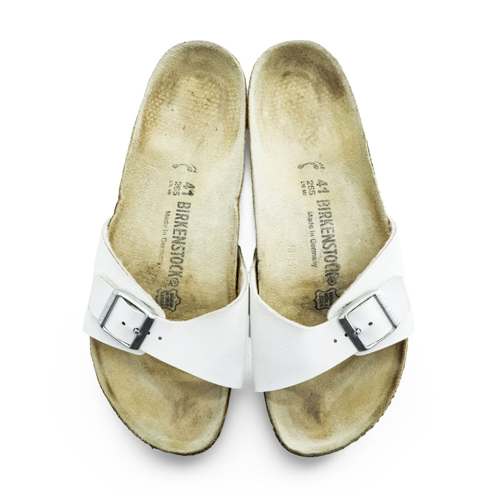 BIRKENSTOCK ドイツ製 Madrid マドリッド スライド サンダル 26.5cm ホワイト EVAソール