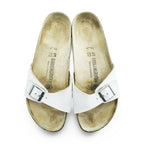 BIRKENSTOCK ドイツ製 Madrid マドリッド スライド サンダル 26.5cm ホワイト EVAソール