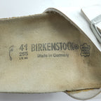 BIRKENSTOCK ドイツ製 Madrid マドリッド スライド サンダル 26.5cm ホワイト EVAソール