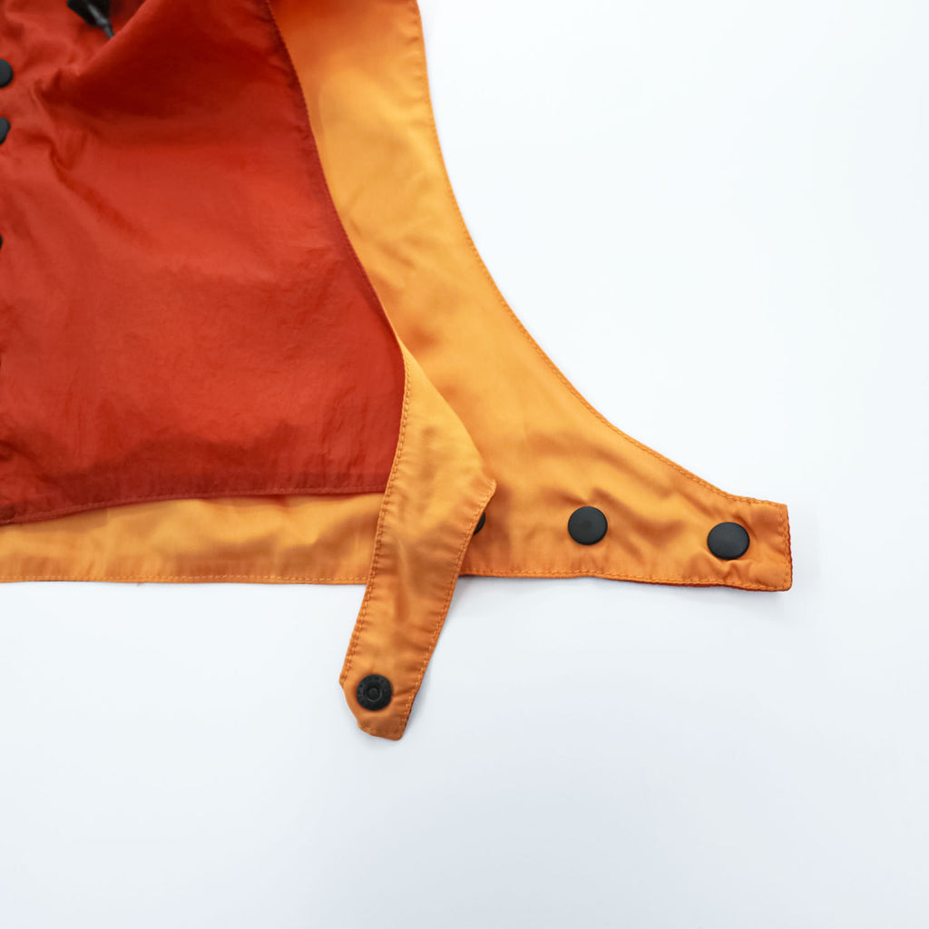 OUR LEGACY Summer Snow Hood Vest FREE Orange A2238SER Portugal Made