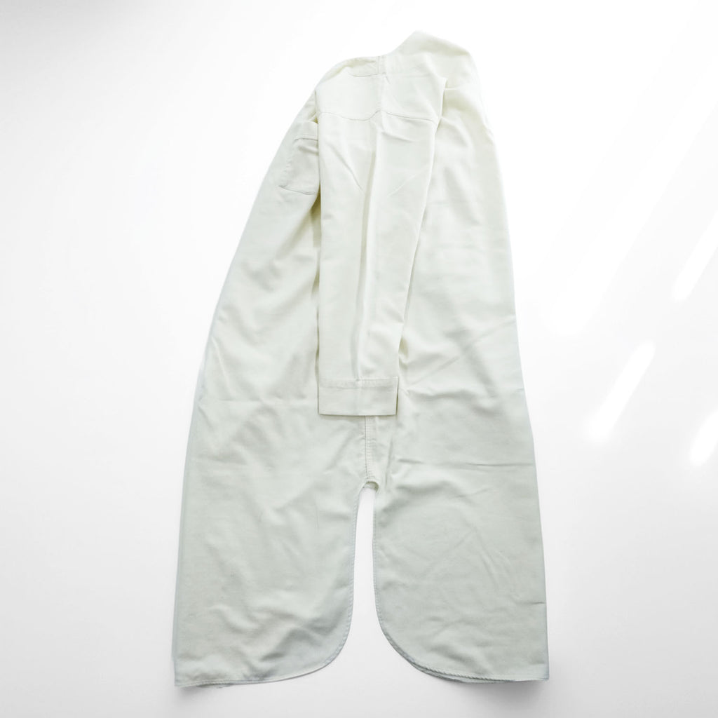 L.L.Bean 80年代 USA製 ヴィンテージ スリーピング シャツワンピース M ホワイト ヘンリーネック