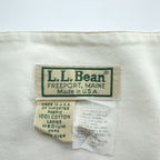 L.L.Bean 80年代 USA製 ヴィンテージ スリーピング シャツワンピース M ホワイト ヘンリーネック