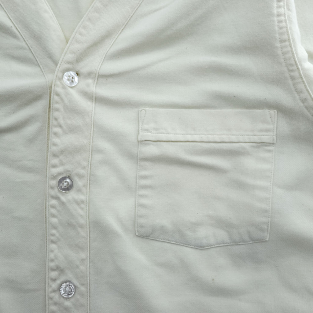 L.L.Bean 80年代 USA製 ヴィンテージ スリーピング シャツワンピース M ホワイト ヘンリーネック