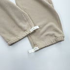 Leh LEH-1031 Sweat Layered Easy Pants Beige Cotton Poly Skirt Layered Pants Size M