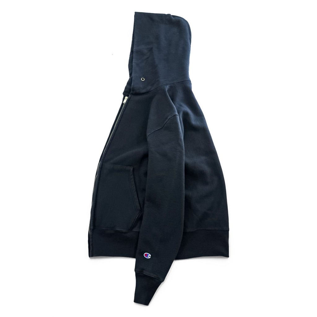 Champion リバースウィーブ REVERSE WEAVE IDEALジップパーカー L ダークネイビー 裏起毛