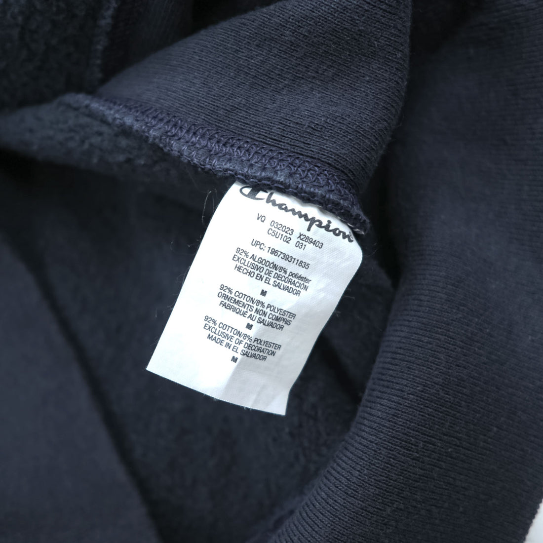 Champion リバースウィーブ REVERSE WEAVE IDEALジップパーカー L ダークネイビー 裏起毛