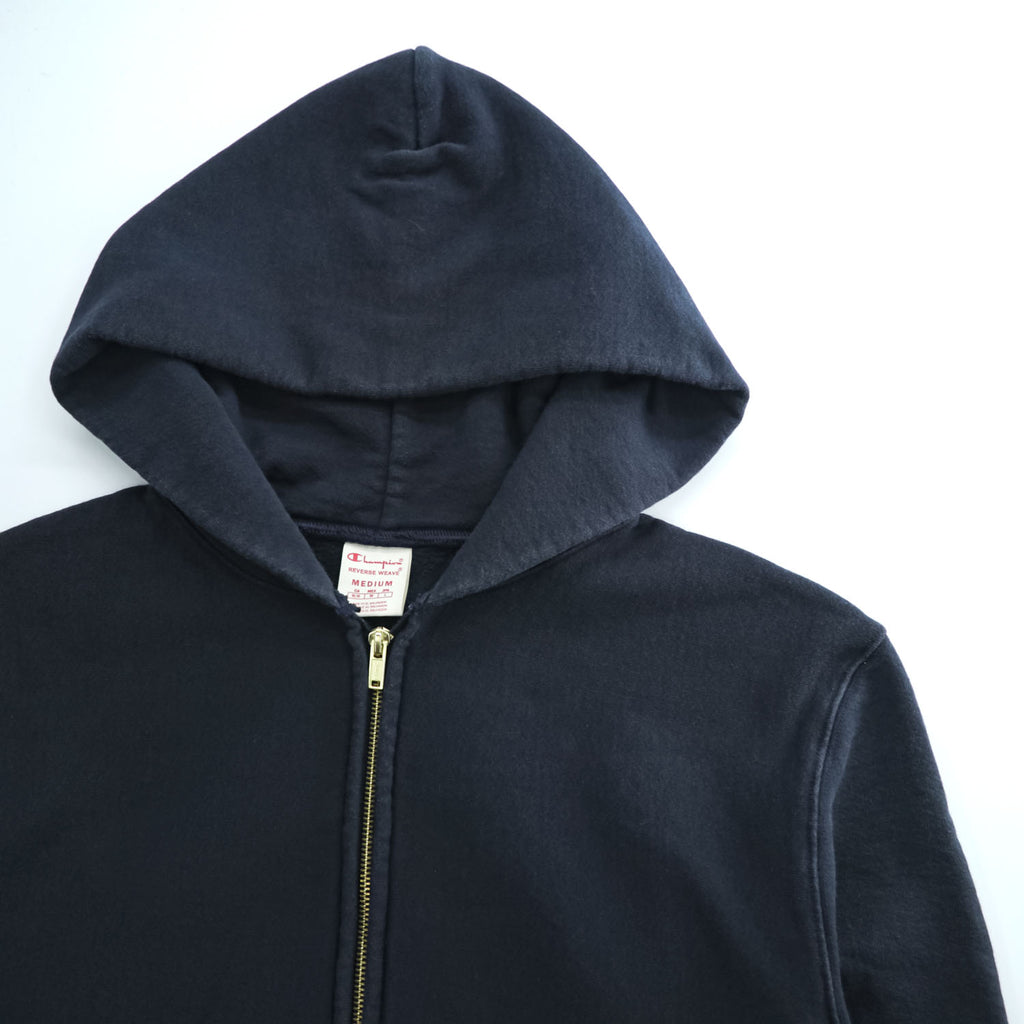 Champion リバースウィーブ REVERSE WEAVE IDEALジップパーカー L ダークネイビー 裏起毛