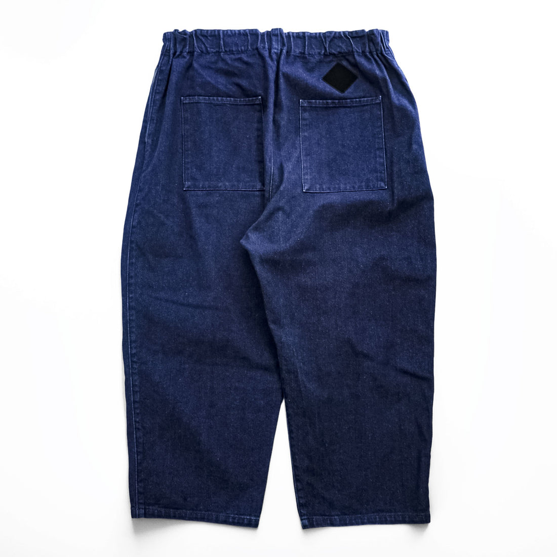 KAPITAL Japan Made Wide Pants XL Indigo Blue 12oz Broken Denim Easy Beach GOPants K1903LP024