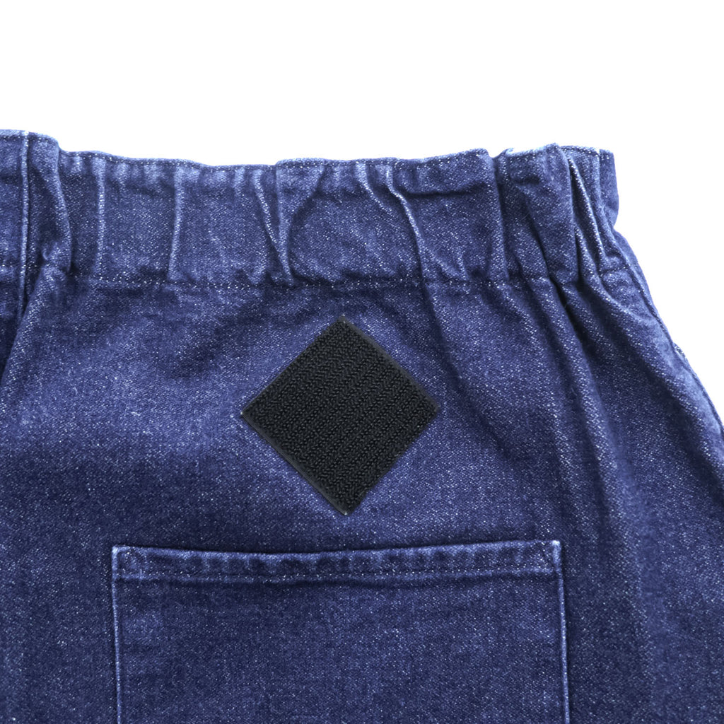 KAPITAL Japan Made Wide Pants XL Indigo Blue 12oz Broken Denim Easy Beach GOPants K1903LP024