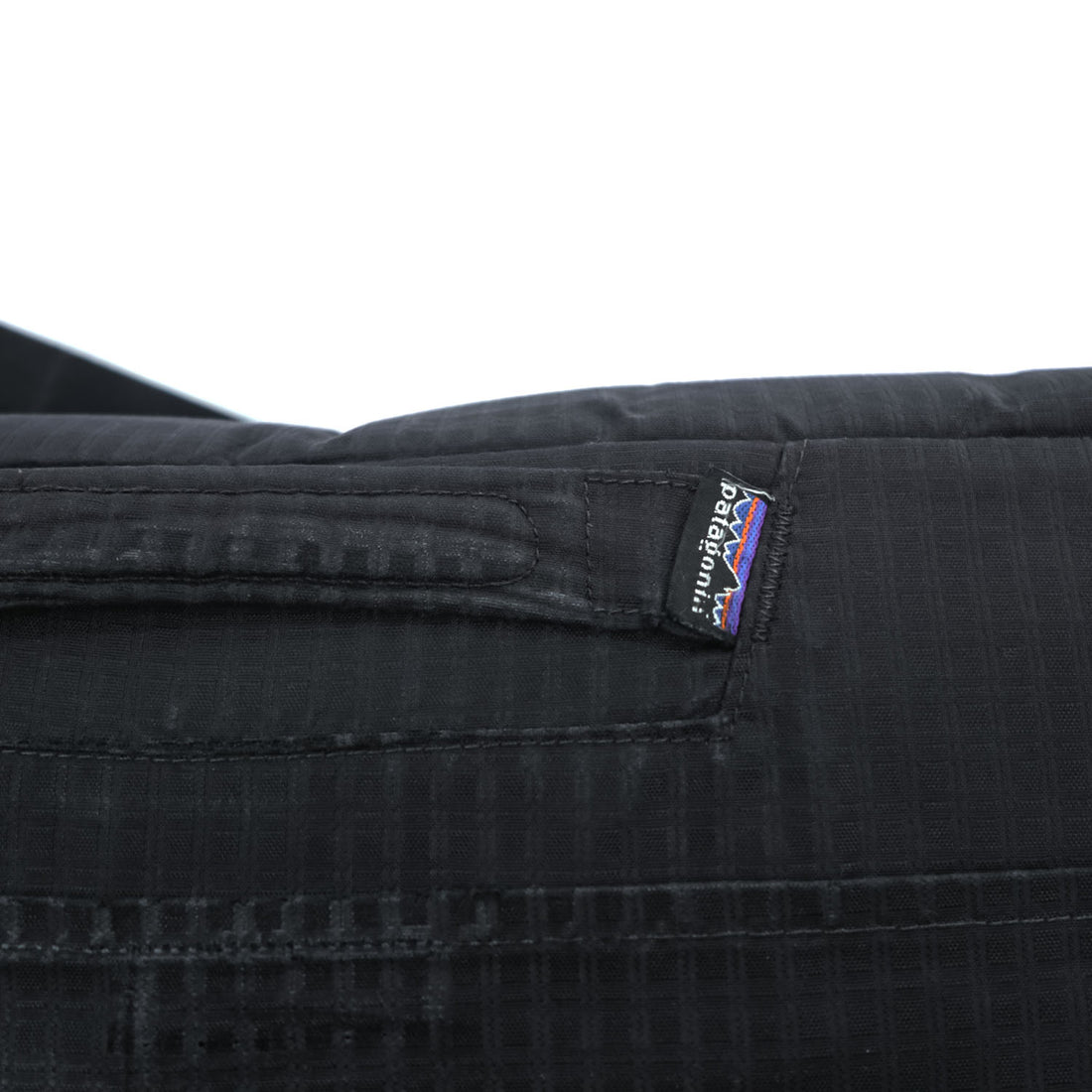 Patagonia 2000s Vintage Messenger Bag Shoulder Bag Black 48881F9