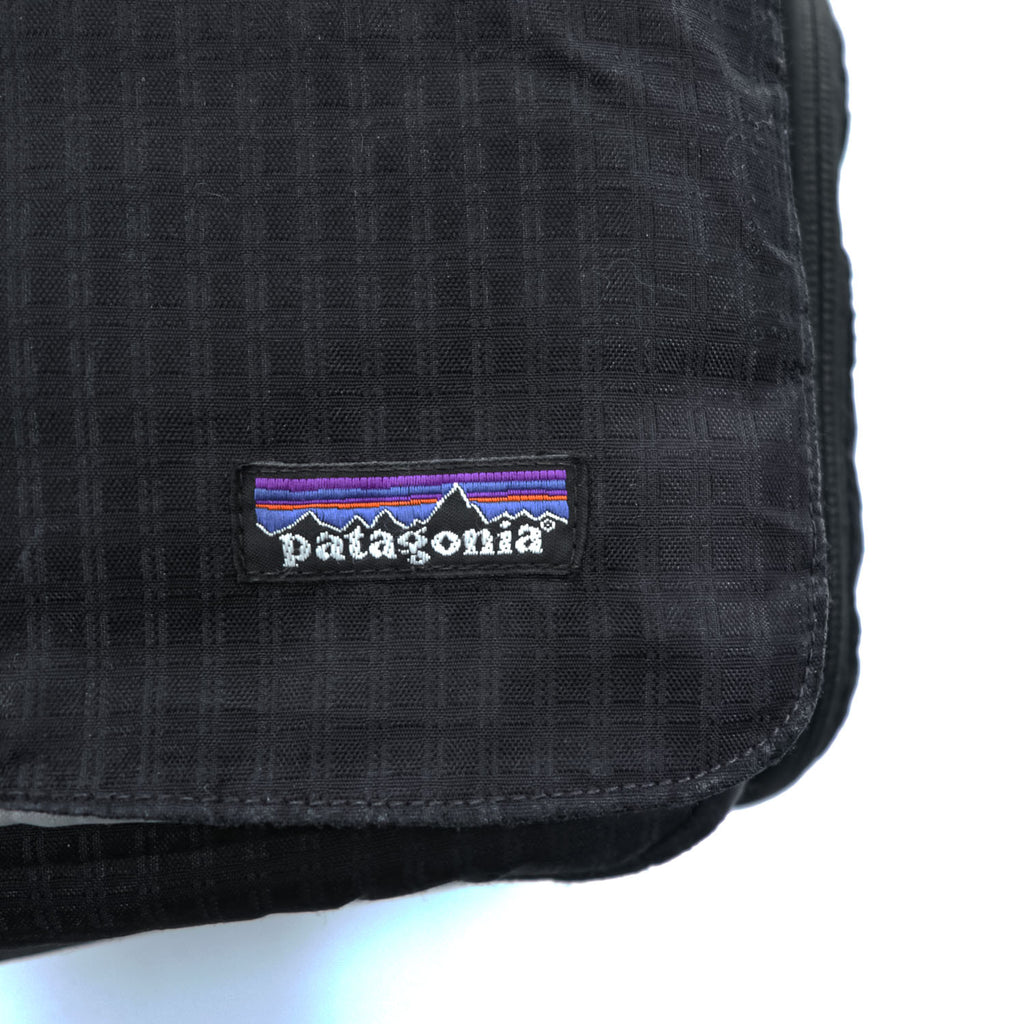 Patagonia 2000s Vintage Messenger Bag Shoulder Bag Black 48881F9