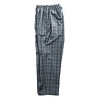 CLASS (POOL BY CLASS) Japan Made Wide Pants 2 Gray Checked SUBMARINE PANTS CCCA15UNIB