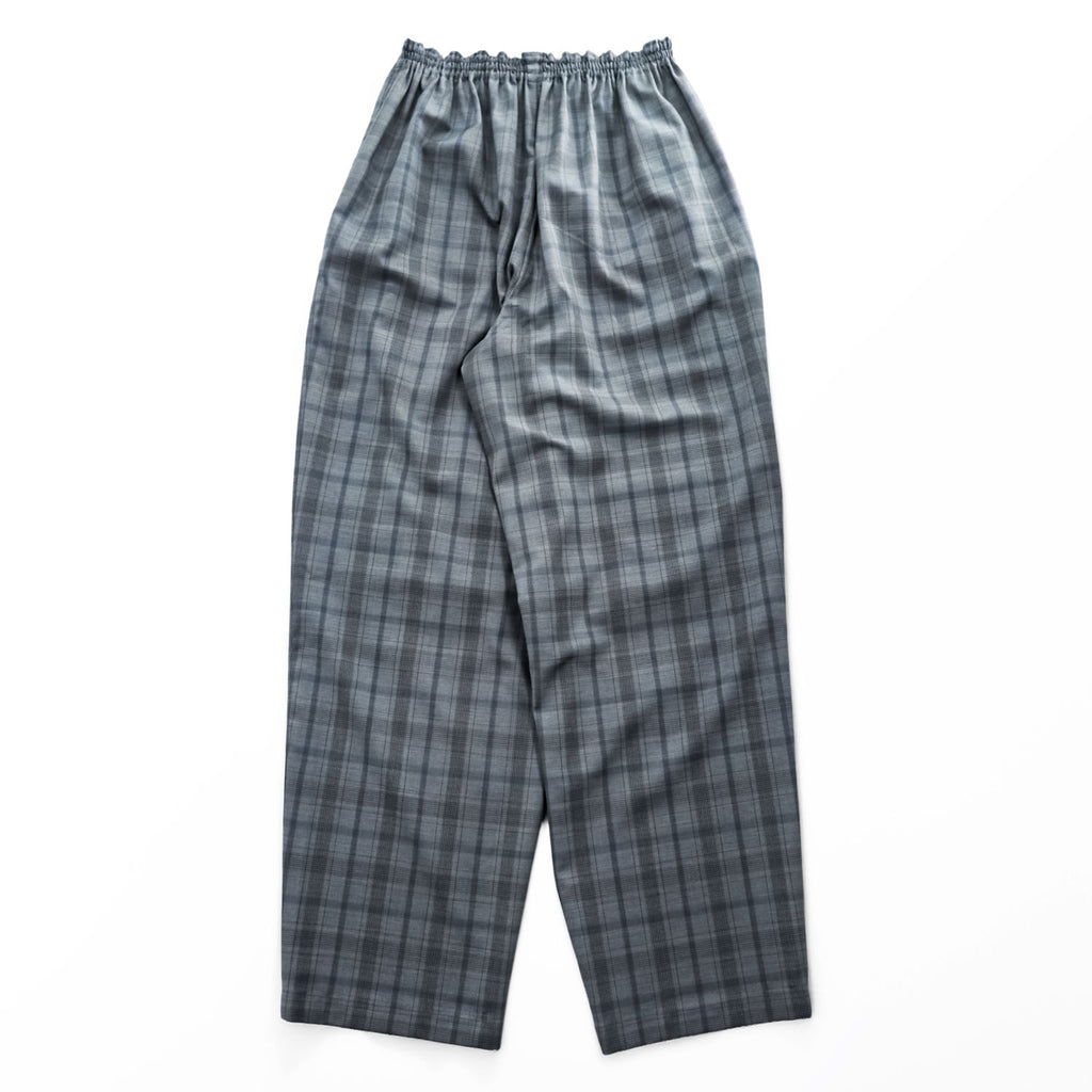 CLASS (POOL BY CLASS) Japan Made Wide Pants 2 Gray Checked SUBMARINE PANTS CCCA15UNIB