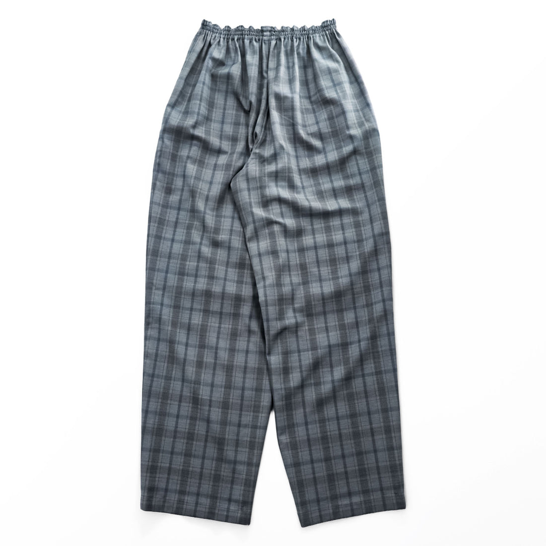 CLASS (POOL BY CLASS) Japan Made Wide Pants 2 Gray Checked SUBMARINE PANTS CCCA15UNIB