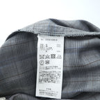 CLASS (POOL BY CLASS) Japan Made Wide Pants 2 Gray Checked SUBMARINE PANTS CCCA15UNIB
