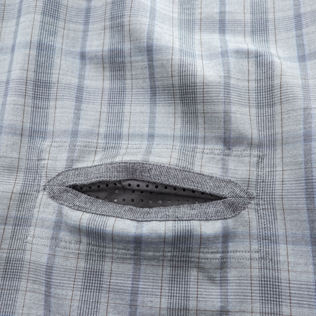 CLASS (POOL BY CLASS) Japan Made Wide Pants 2 Gray Checked SUBMARINE PANTS CCCA15UNIB