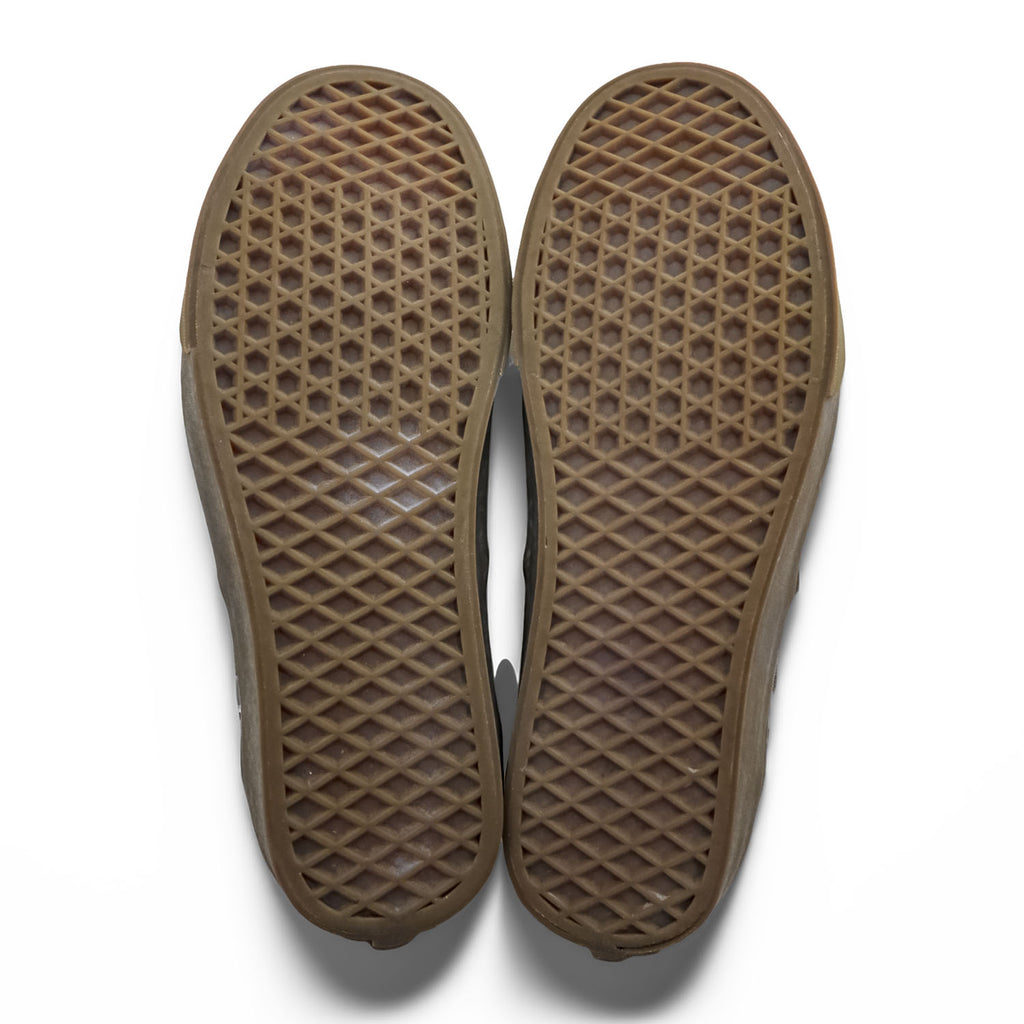 VANS オーセンティック AUTHENTIC ローカットスニーカー 27cm キャンバス フラッグチェック ガムソール